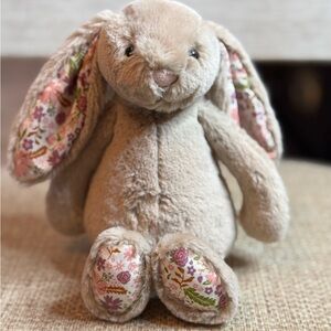 Jellycat Blossom Beige Bunny “Petal” (Little) RETIRED